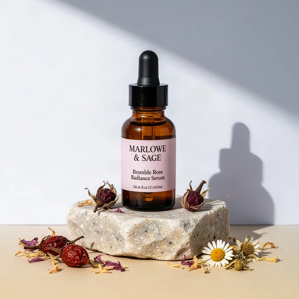 Marlowe & Sage Bramble Rose Radiance Serum